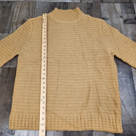 Mens Pendleton Thomas Kay size XL Alpaca Mock Neck Long Sleeve Sweater - Picture 5 of 7